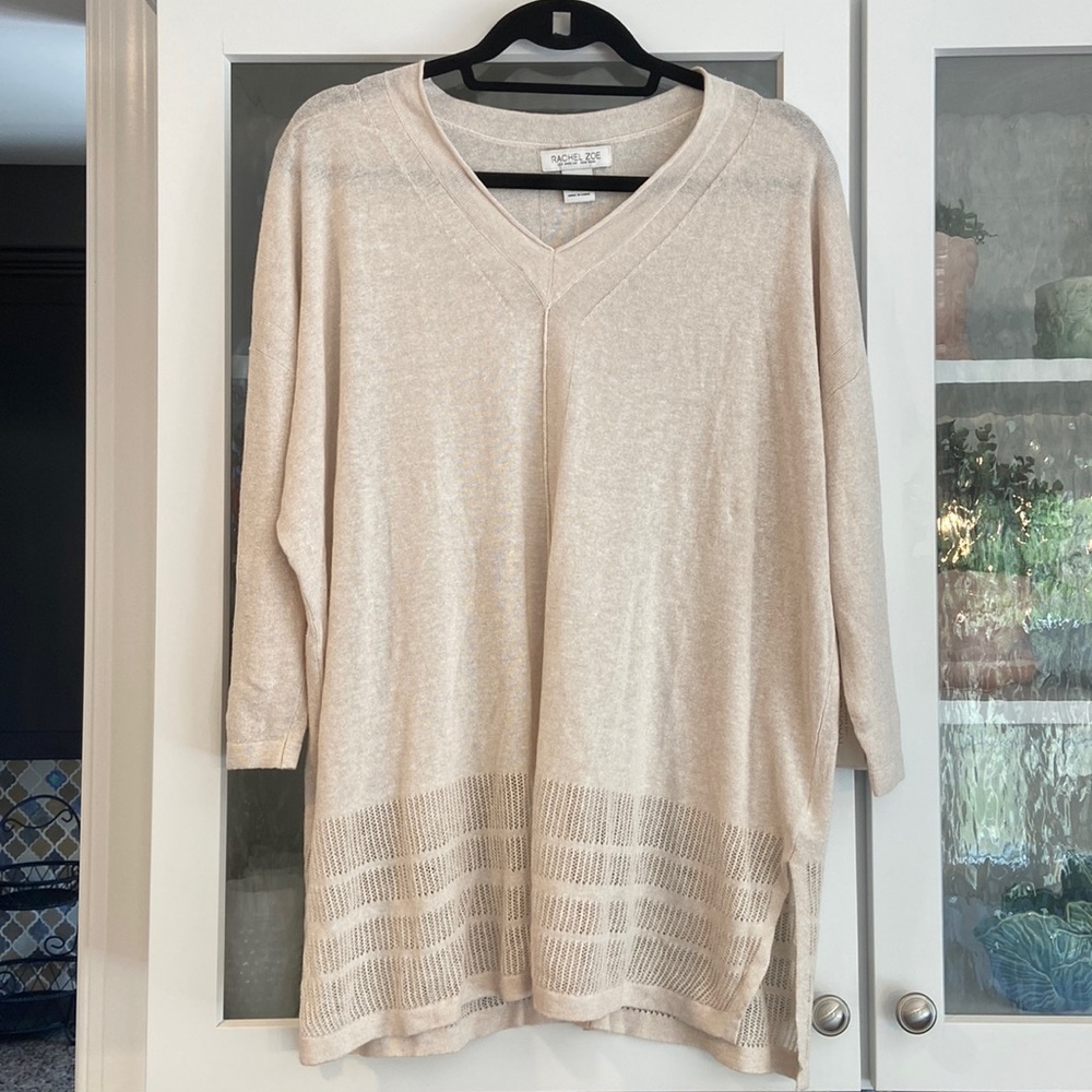 NWT - Rachel Zoe Linen Sweater